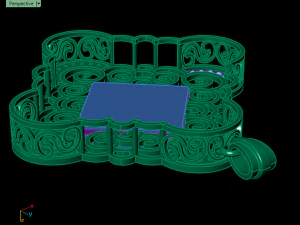 Onyx-Anh&auml;nger 3D Druckmodell