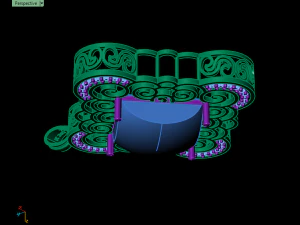 Onyx-Anh&auml;nger 3D Druckmodell