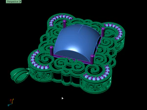 Onyx-Anh&auml;nger 3D Druckmodell