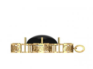 Onyx-Anh&auml;nger 3D Druckmodell