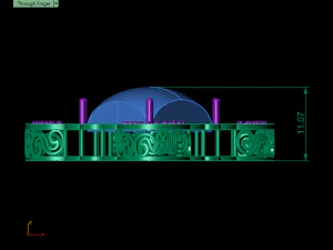 Onyx-Anh&auml;nger 3D Druckmodell