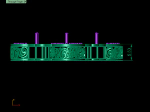 Onyx-Anh&auml;nger 3D Druckmodell