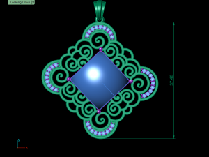 onyx pendant Modelo de Impressão 3D