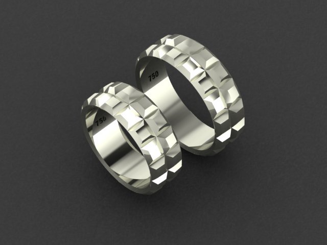 set ring03 Modelo de impresión 3D .c4d .max .obj .3ds .fbx .stl .blend 