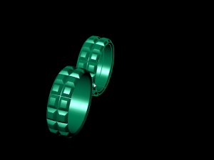 set ring03 Modelo de impresión 3D