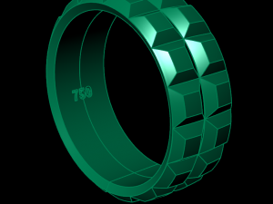 set ring03 Modelo de impresión 3D