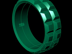 definir anel03 Modelo de Impressão 3D
