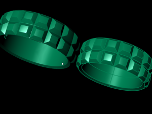 set ring03 Modelo de impresión 3D