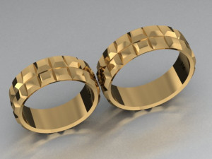 set ring03 Modelo de impresión 3D