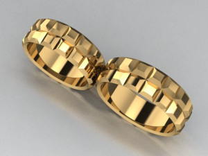 set ring03 Modelo de impresión 3D