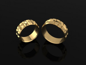 set ring03 Modelo de impresión 3D