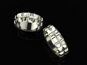 set ring03 Modelo de impresión 3D