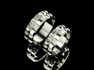 set ring03 Modelo de impresión 3D