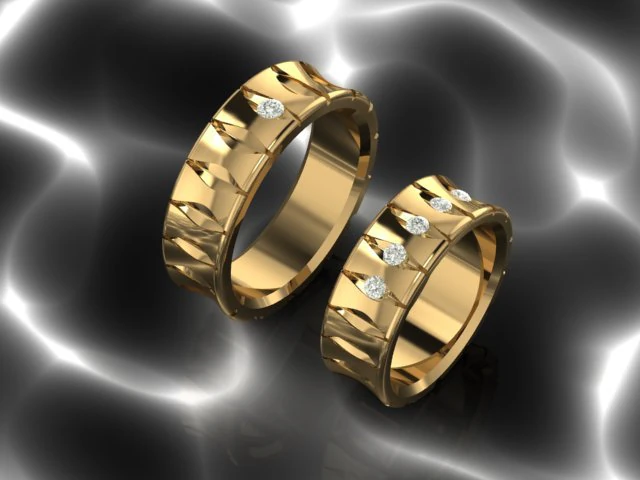 set ring08 3D Print Model .c4d .max .obj .3ds .fbx .stl .blend 