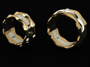 set ring11 3D-Druckmodell