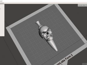 czaszka- kropl&oacute;wka Model do druku 3D