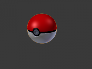 pokeball 3D 打印模型