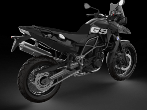F800gs 2009 blackedition 3D Модель