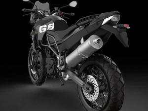 F800gs 2009 siyah baskı 3D Model in Motosiklet 190641 | 3DExport
