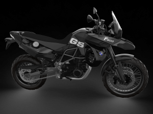 F800gs 2009 blackedition 3D Модель