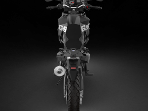 F800gs 2009 blackedition 3D Модель