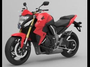 cb1000r 2016 vers&atilde;o vermelha Modelo 3D