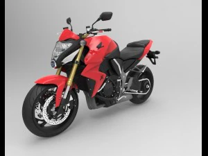 cb1000r 2016 vers&atilde;o vermelha Modelo 3D