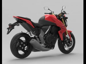 cb1000r 2016 vers&atilde;o vermelha Modelo 3D