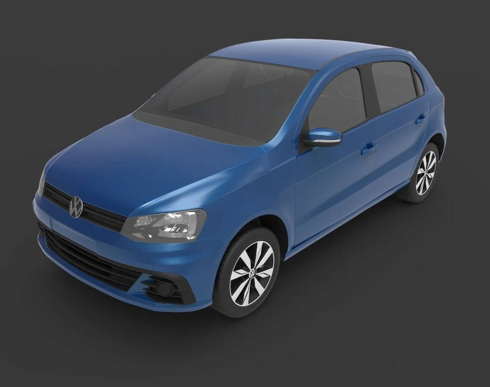 gol 7 generation 2017 3D Model .c4d .max .obj .3ds .fbx .stl .blend 