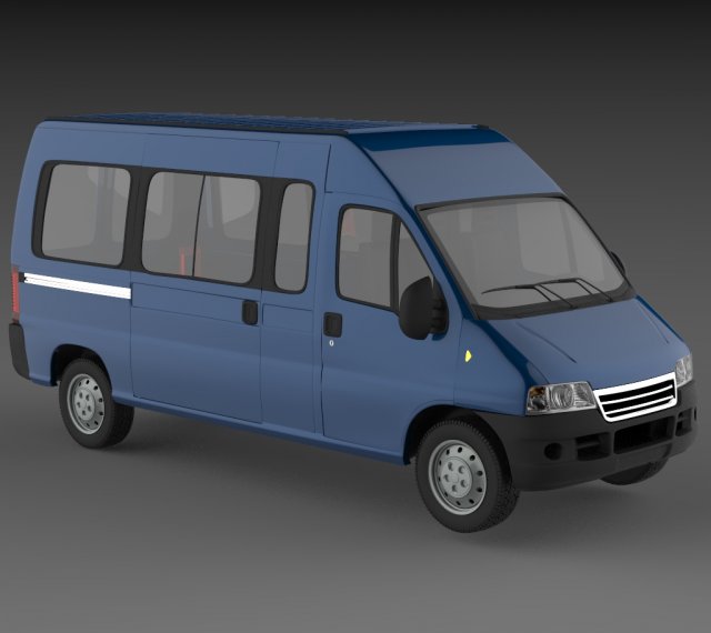 ducato 2013 Modelo 3D .c4d .max .obj .3ds .fbx .stl .blend 