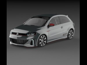 gol gt 2017 3D 모델