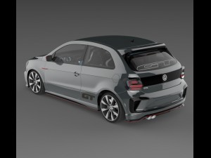 gol gt 2017 Model 3D