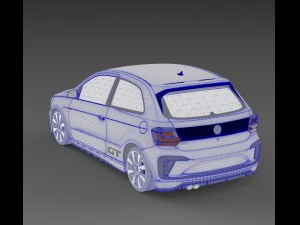 gol gt 2017 3D Model