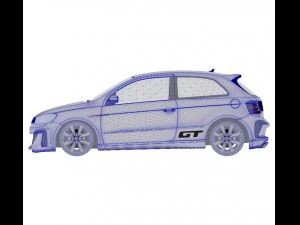 gol gt 2017 3D Model