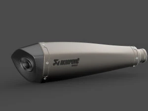 akrapovic exhaust wal2 3D Model