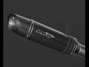 jeskap exhausts model mini gp carbon for motorcycles Modelo 3D