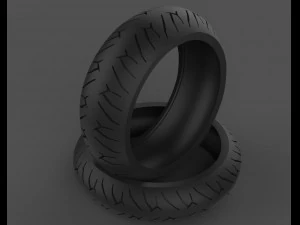 ban pirelli diablo rosso 2 Model 3D