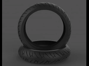 pirelli tire diablo rosso 2 3D Model