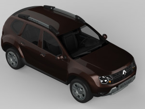 duster 2018 3Dモデル