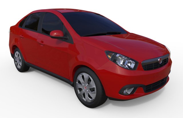 grand siena 2015 Modelo 3D .c4d .max .obj .3ds .fbx .stl .blend 