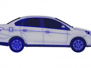 grand siena 2015 3D Model