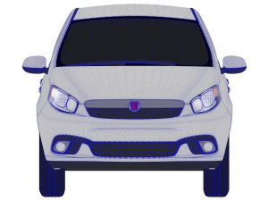 grand siena 2015 3D Model