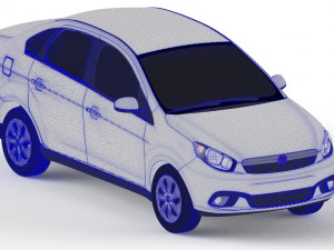 grand siena 2015 3D Model