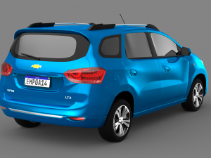 chevrolet spin 2019 ltz Modelo 3D