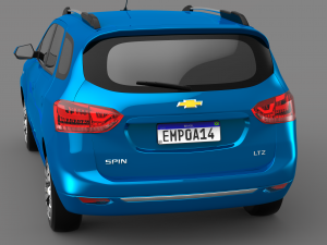 chevrolet spin 2019 ltz Modelo 3D