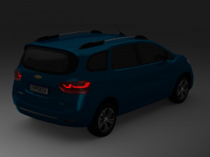 chevrolet spin 2019 ltz Modelo 3D