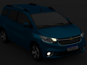 chevrolet spin 2019 ltz Modelo 3D