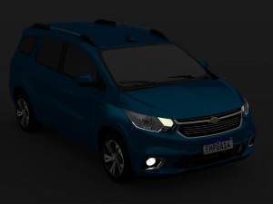 chevrolet spin 2019 ltz Modelo 3D