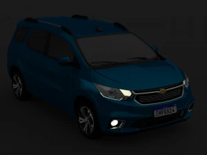 chevrolet spin 2019 ltz 3D Model