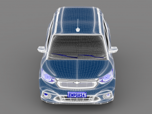 chevrolet spin 2019 ltz Modelo 3D